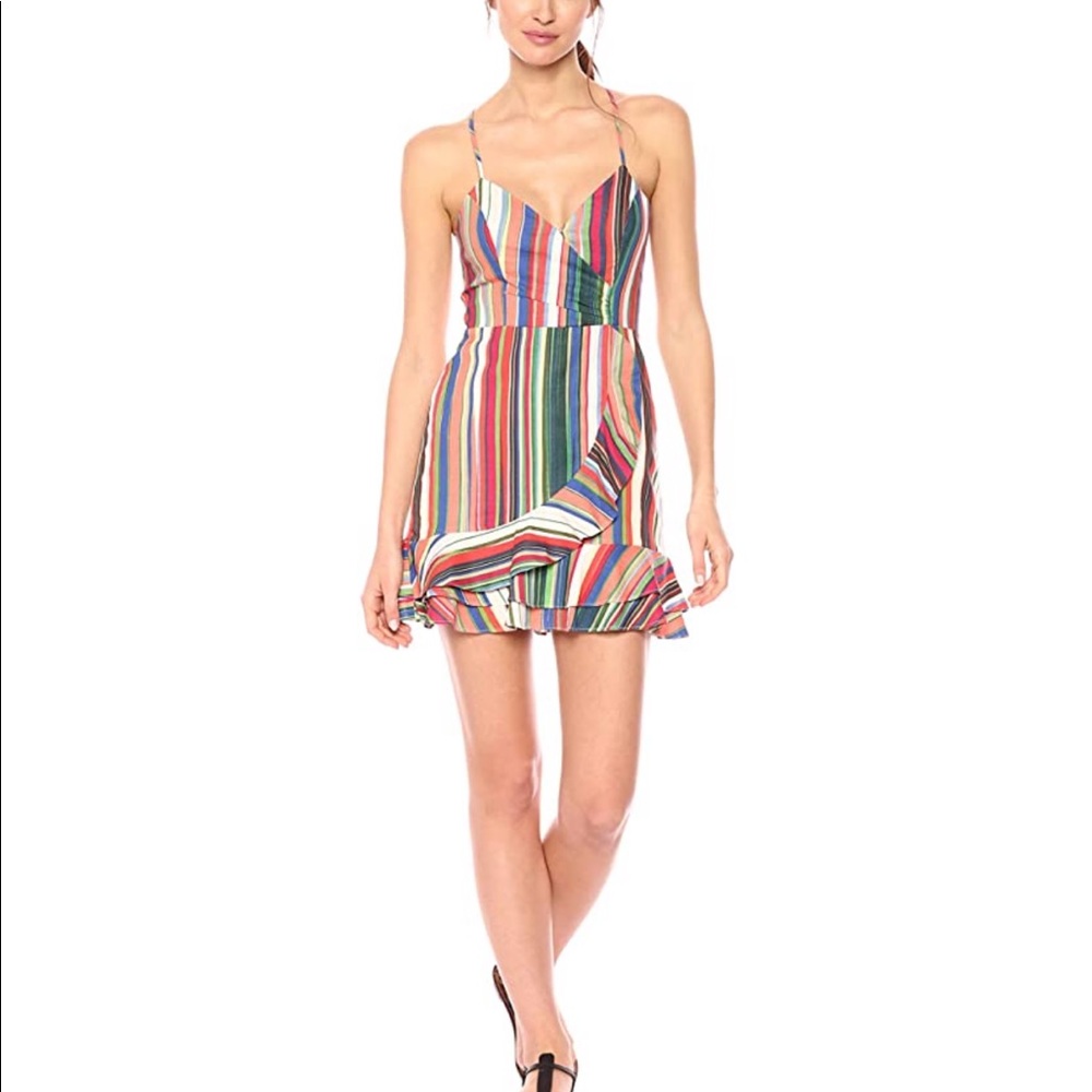 Parker Jay Ruffle Short Dress - Picture 2 of 6